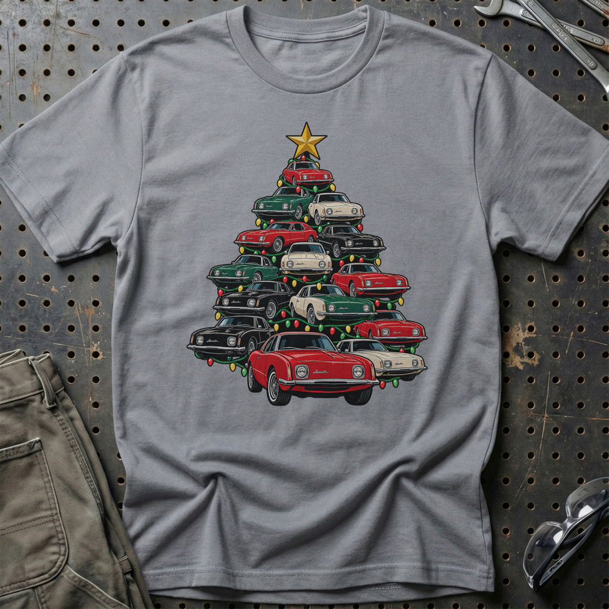 Avanti Juletræ T-Shirt-Beklædning-Avanti-Grå Sport-S-Garage Culture Shop- garage - man cave - merchandise