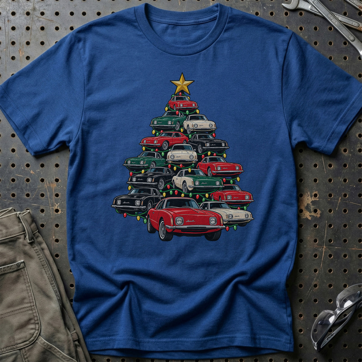 Avanti Juletræ T-Shirt-Beklædning-Avanti-Blå Royal-S-Garage Culture Shop- garage - man cave - merchandise