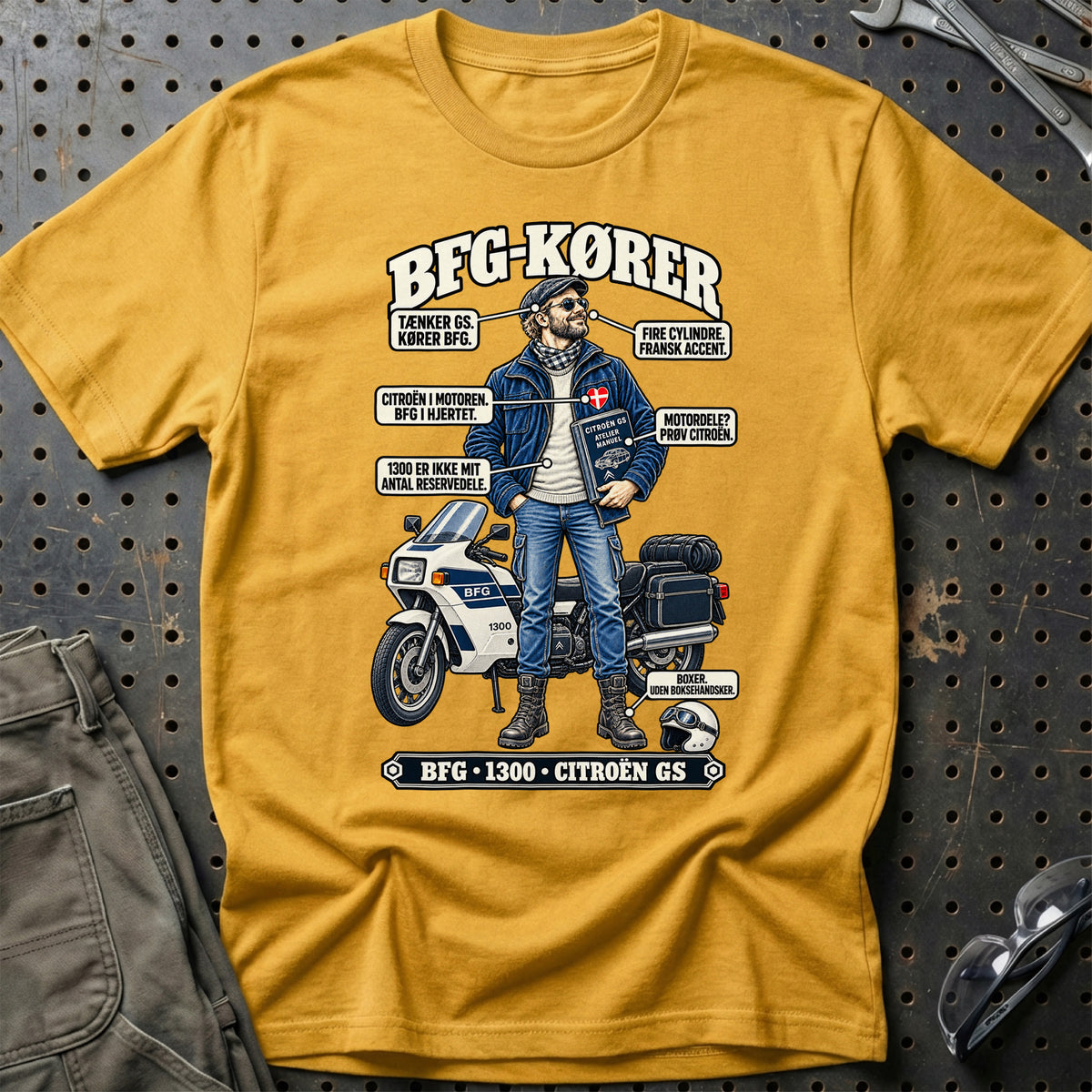 
BFG-Kører T-Shirt – Guld