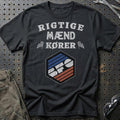 BFG Rigtige Mænd Kører T-Shirt-Beklædning-BFG-Sort-S-Garage Culture Shop- garage - man cave - merchandise