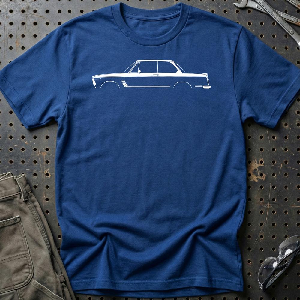 
Produktbillede af BMW 2002 Turbo-11 Silhuet T-Shirt