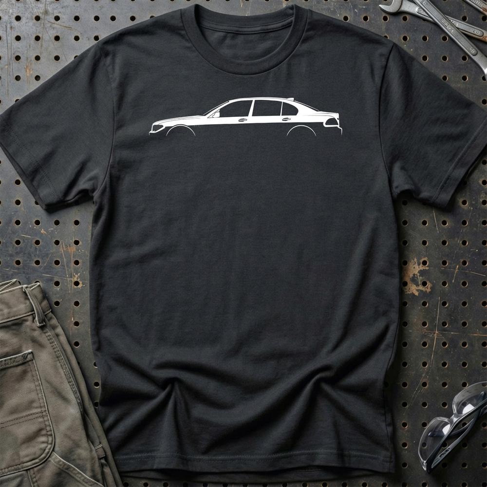 
Produktbillede af BMW 7 Series (E65) Silhuet T-Shirt