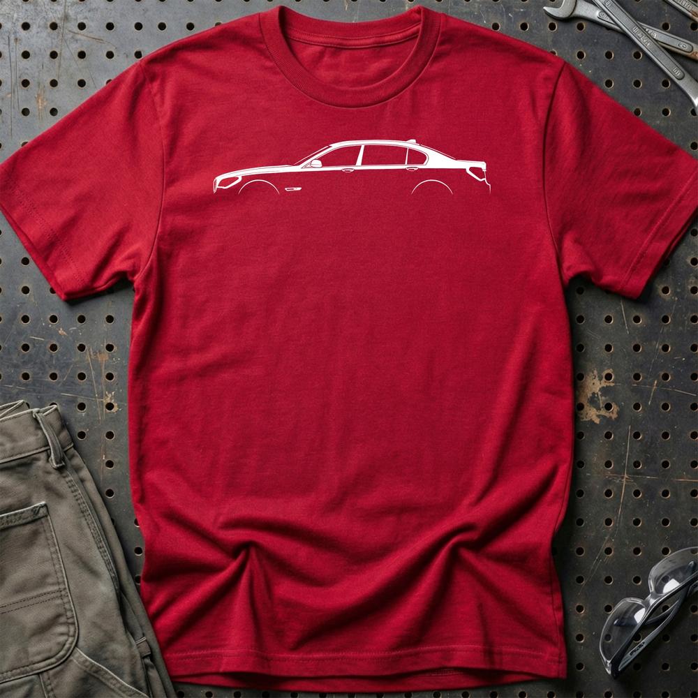 
Produktbillede af BMW 7 Series (F01) Silhuet T-Shirt