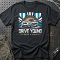 
BMW - Drive Young Drive Bold T-Shirt – Sort