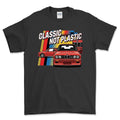BMW E30 Classic Not Plastic T-Shirt-Beklædning-BMW-Sort-S-Garage Culture Shop- garage - man cave - merchandise
