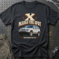 
BMW E53 X5 1999 – X Marks the Spot T-Shirt – Sort