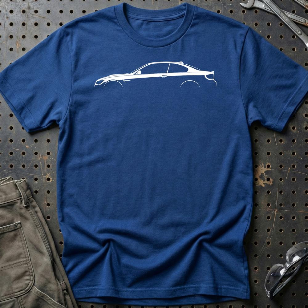 
Produktbillede af BMW M3 Coupe (E92) Silhuet T-Shirt