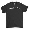 BMW M4 Coupe (F82) Silhuet T-Shirt-Beklædning-BMW-Sort-S-Garage Culture Shop- garage - man cave - merchandise