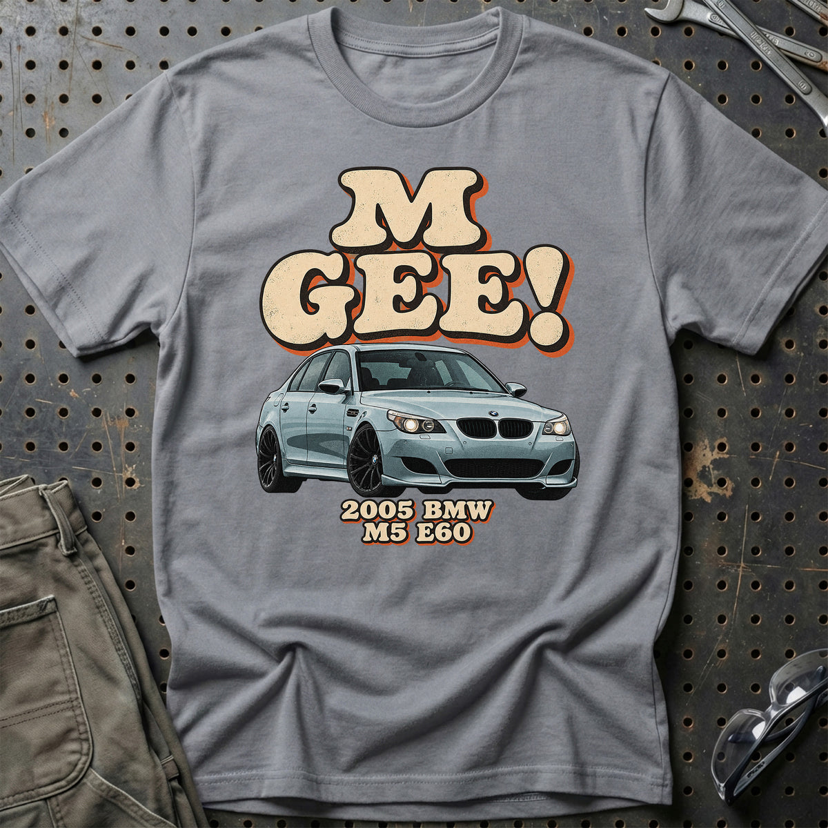 
BMW M5 E60 2005 – M Gee! T-Shirt – Grå Sport