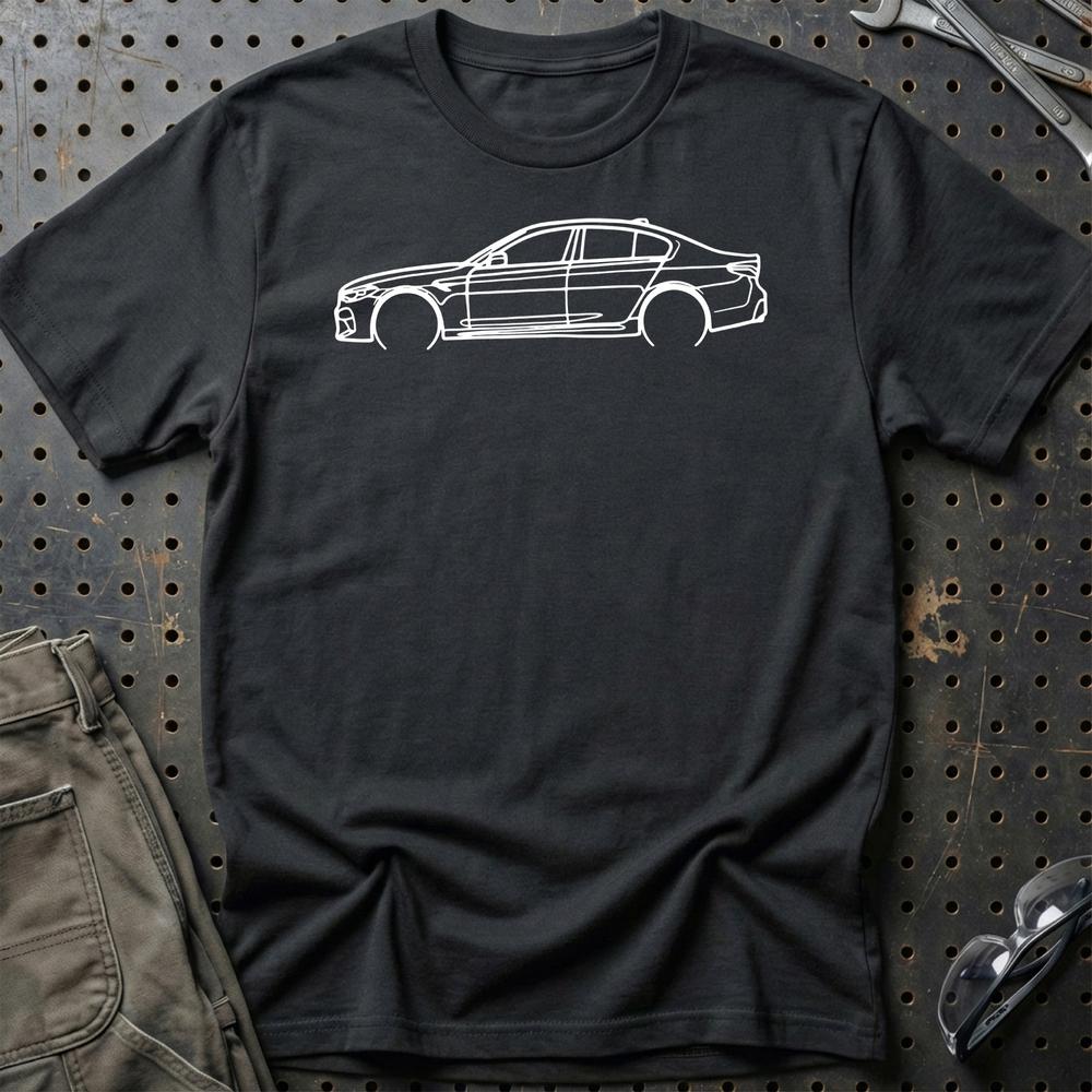 
Produktbillede af BMW M5 Outline T-Shirt