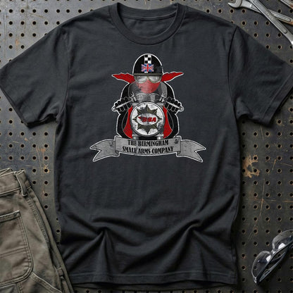 BSA Biker Vintage Style Unisex T-Shirt , Bomuld-Beklædning-BSA-Sort-S-Garage Culture Shop- garage - man cave - merchandise