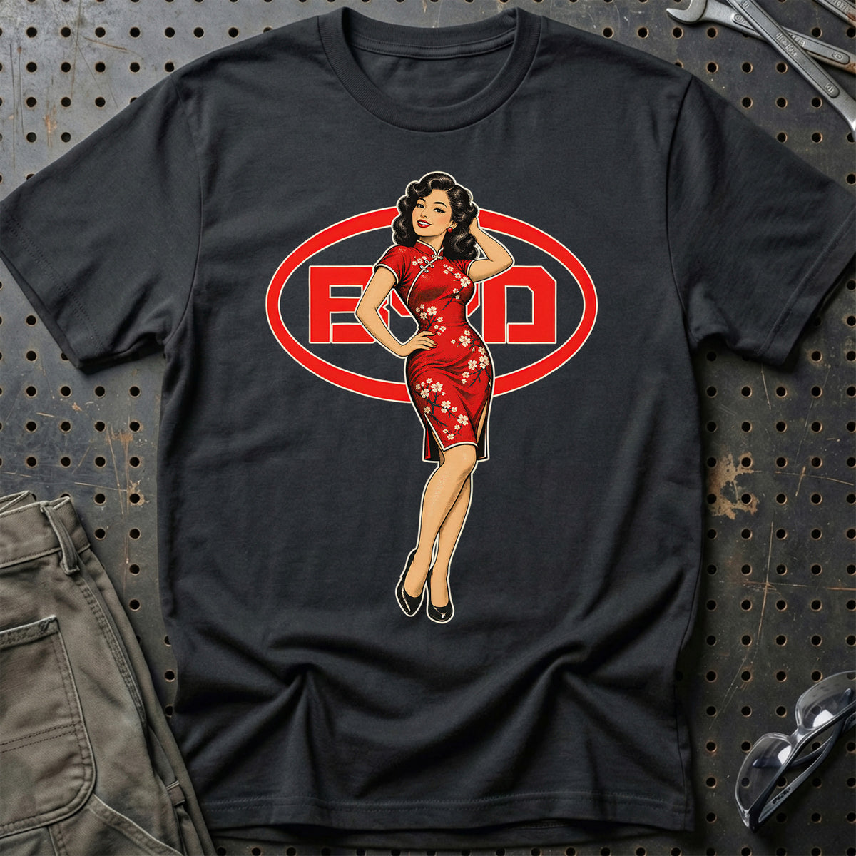 BYD Retro Pinup T-Shirt – Sort