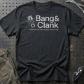 Bang & Clank T-Shirt-Beklædning-Funny Garage-Sort-S-Garage Culture Shop- garage - man cave - merchandise