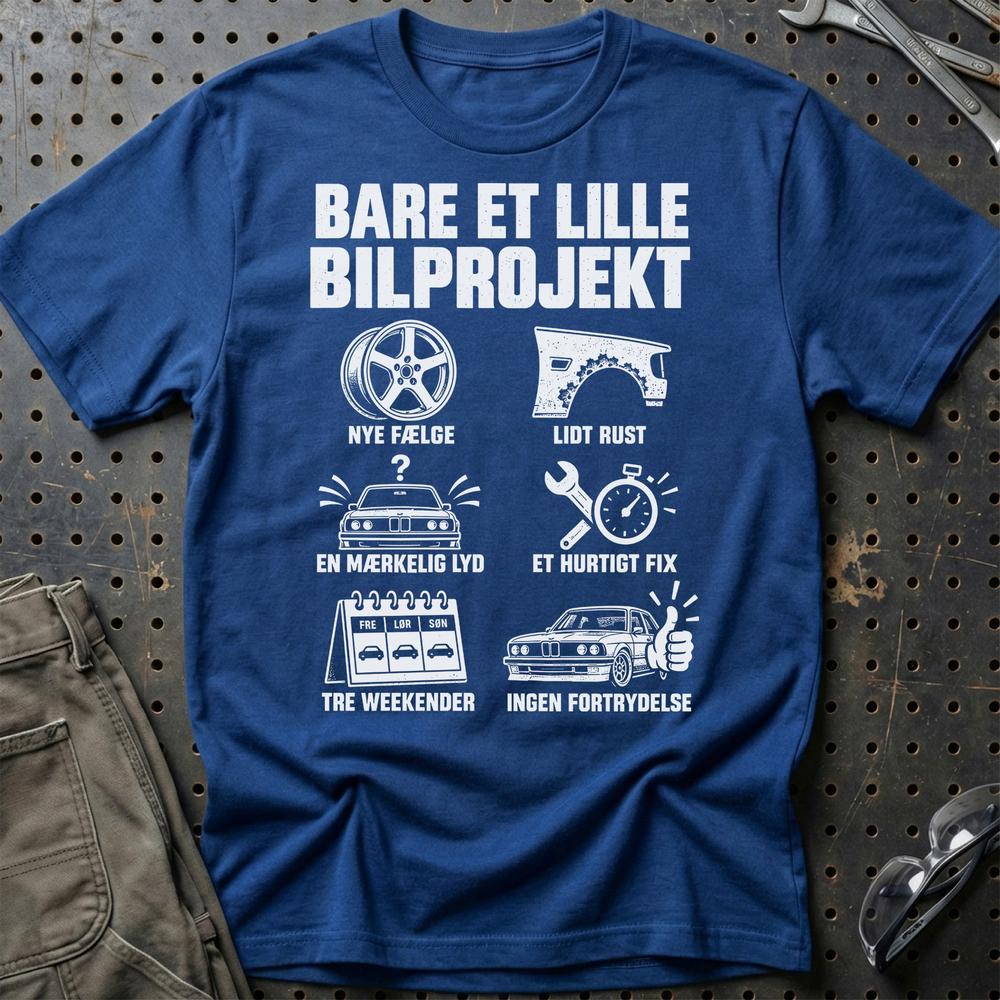 
Produktbillede af Bare Et Lille Bilprojekt T-Shirt