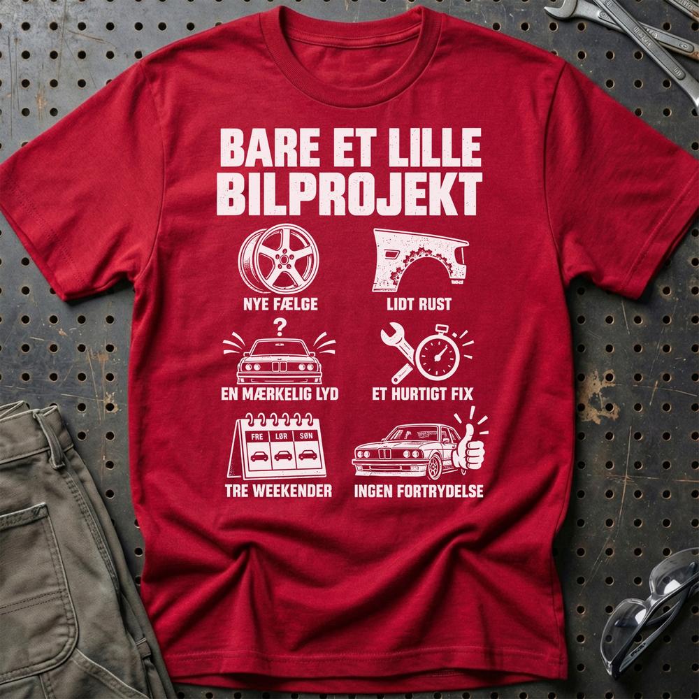 
Produktbillede af Bare Et Lille Bilprojekt T-Shirt