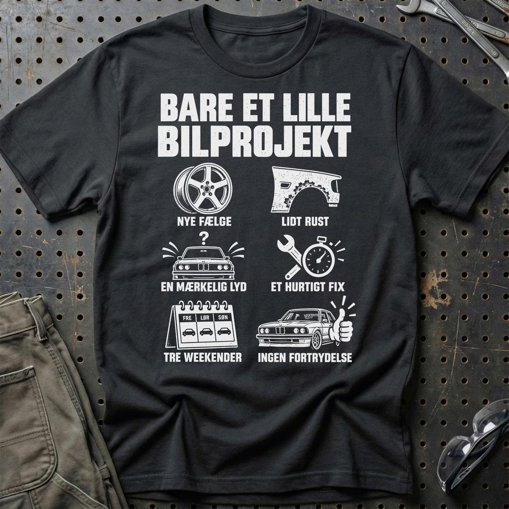 
Produktbillede af Bare Et Lille Bilprojekt T-Shirt