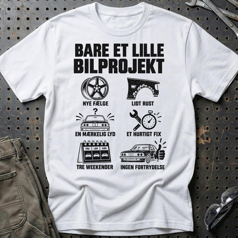 
Produktbillede af Bare Et Lille Bilprojekt T-Shirt