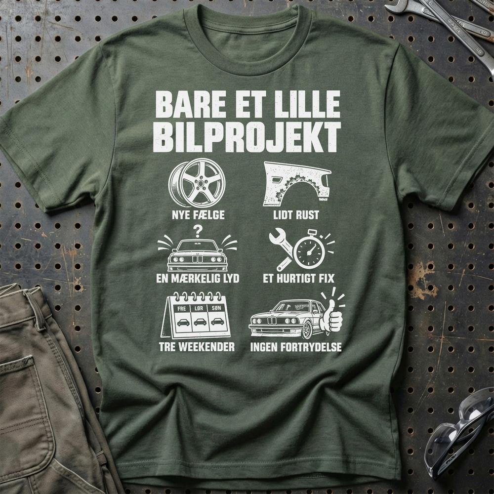 
Produktbillede af Bare Et Lille Bilprojekt T-Shirt