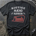 Bautz Rigtige Mænd Kører T-Shirt-Beklædning-Bautz-Sort-S-Garage Culture Shop- garage - man cave - merchandise