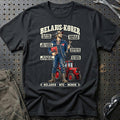 
Belarus-Kører T-Shirt – Sort