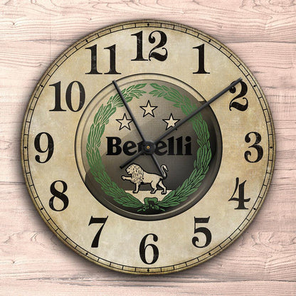 Benelli Vægur Rundt-Clock-Benelli-Garage Culture Shop- garage - man cave - merchandise