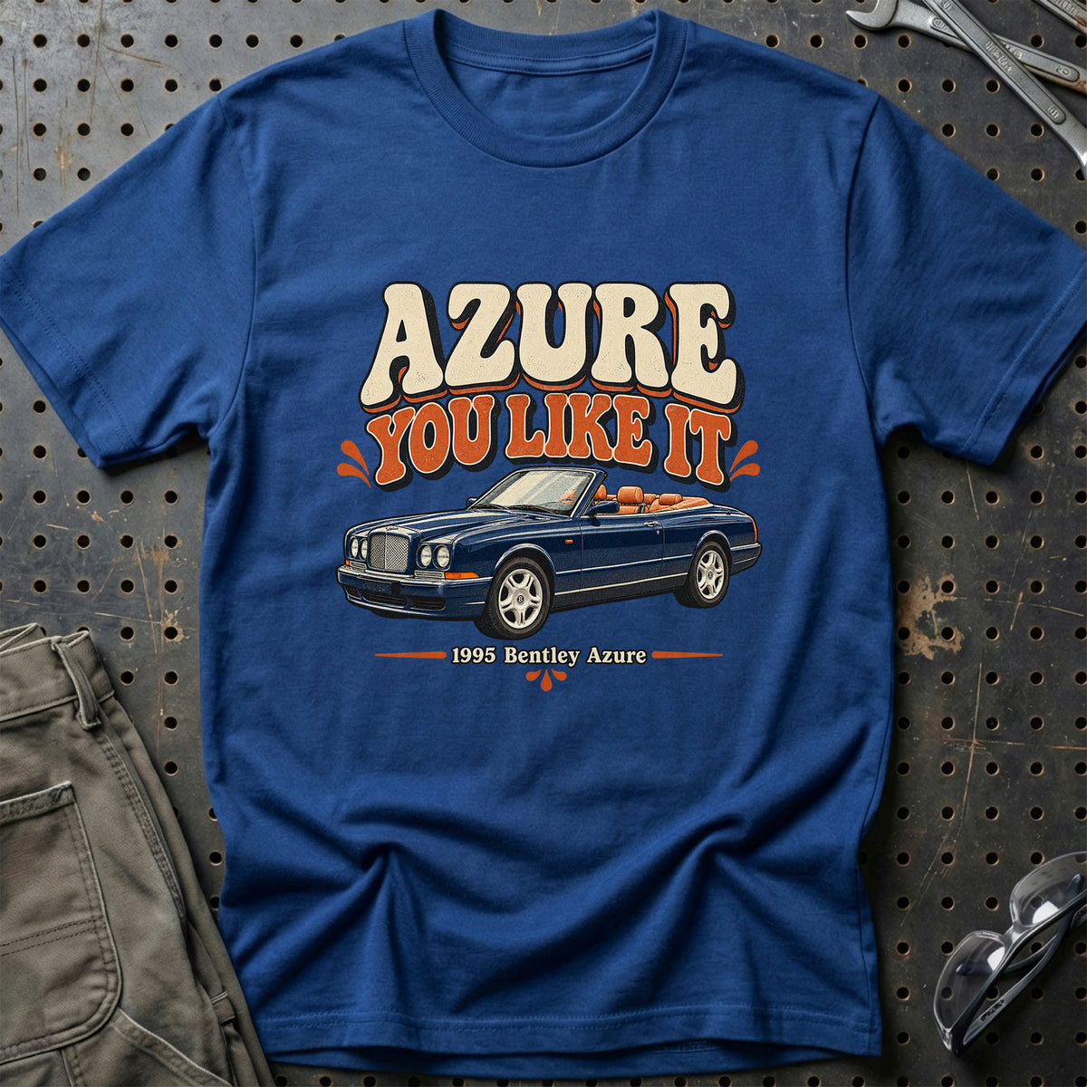 
Bentley Azure 1995 – Azure You Like It T-Shirt – Blå Royal
