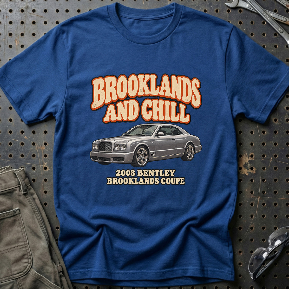 
Bentley Brooklands Coupe 2008 – Brooklands and Chill T-Shirt – Blå Royal
