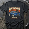 
Bentley Continental GT 2003 – Continental Breakfast Club T-Shirt – Sort
