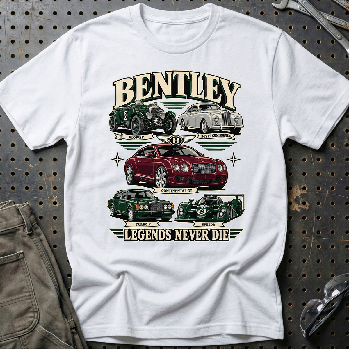 
Produktbillede af Bentley Legends Never Die T-Shirt