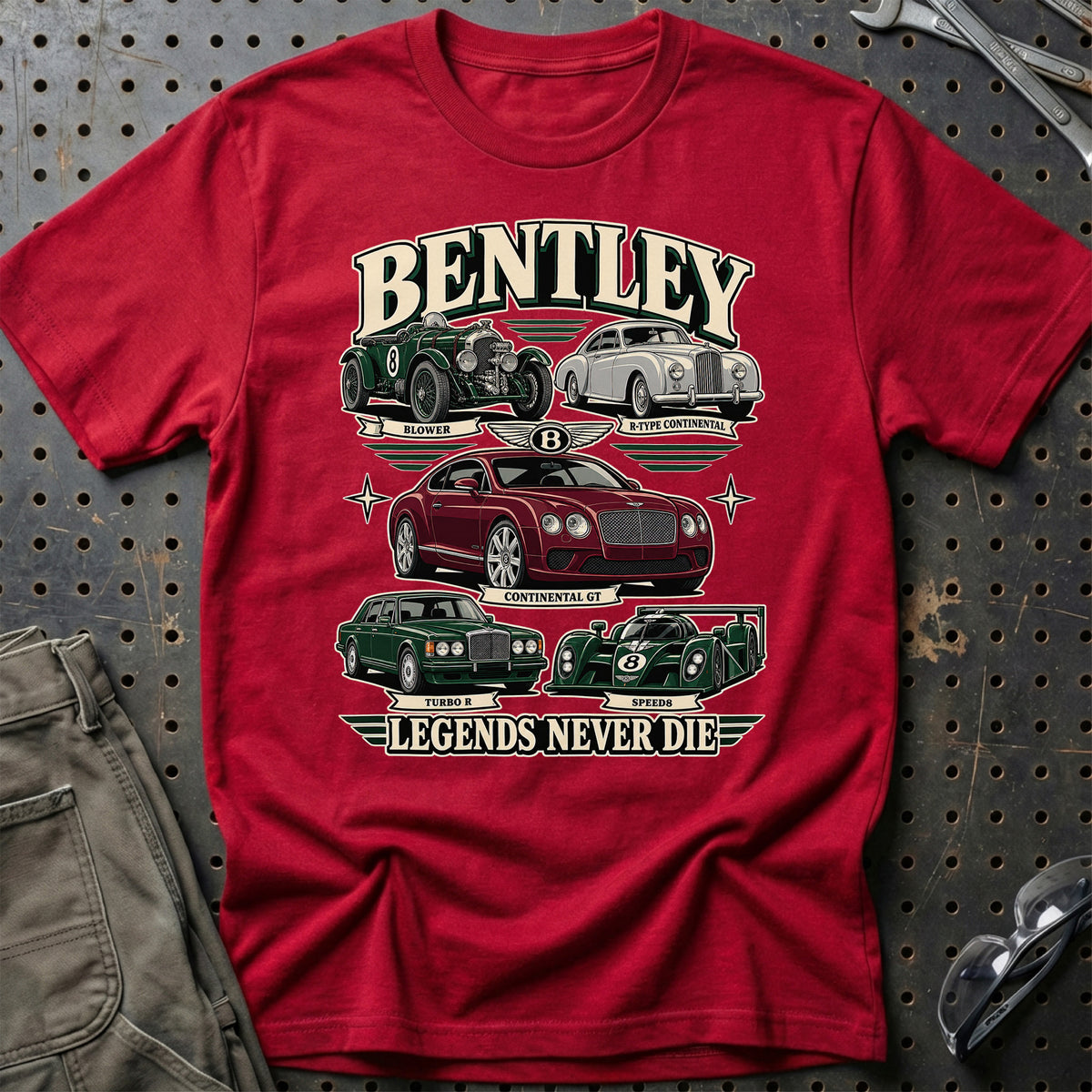 
Produktbillede af Bentley Legends Never Die T-Shirt