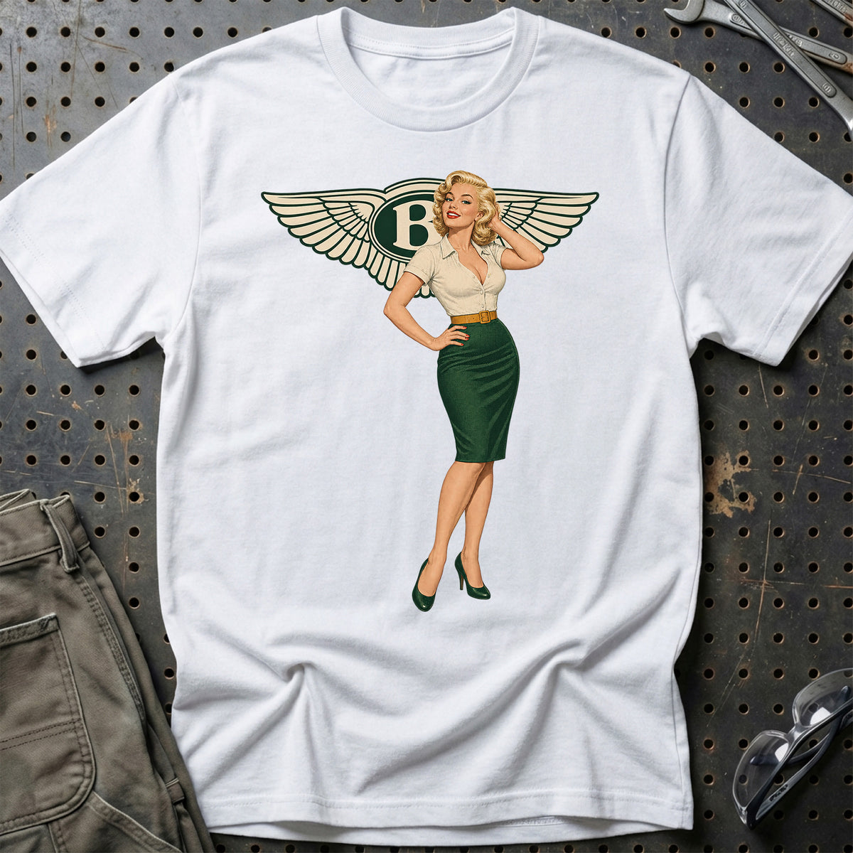 
Produktbillede af Bentley Retro Pinup T-Shirt