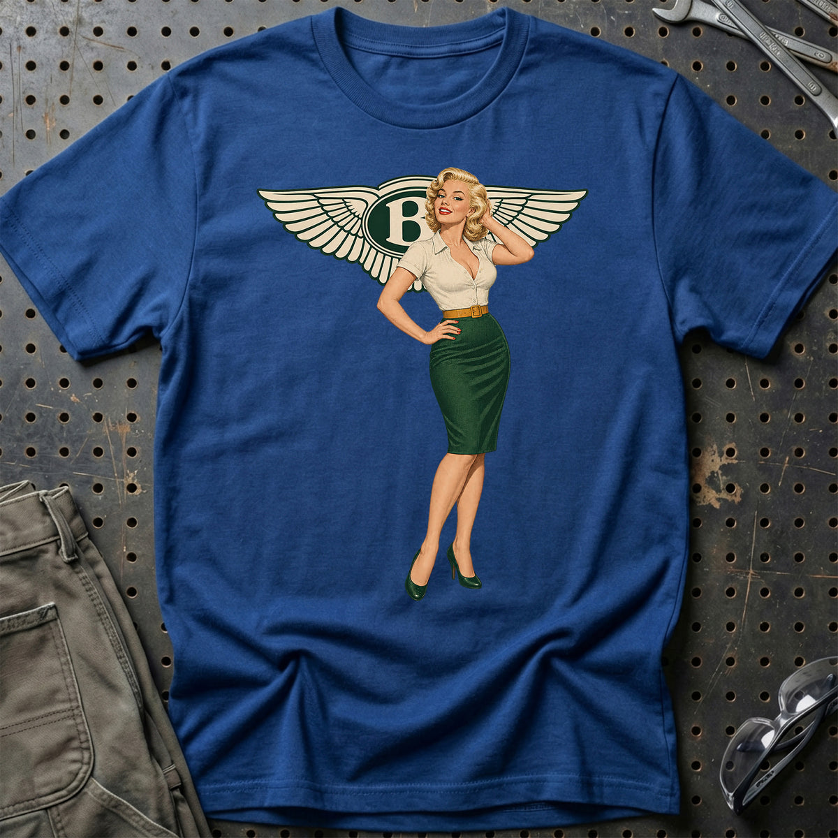 
Produktbillede af Bentley Retro Pinup T-Shirt