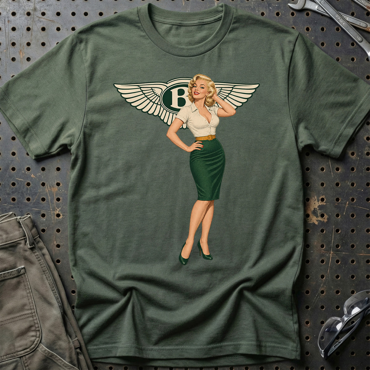 
Produktbillede af Bentley Retro Pinup T-Shirt