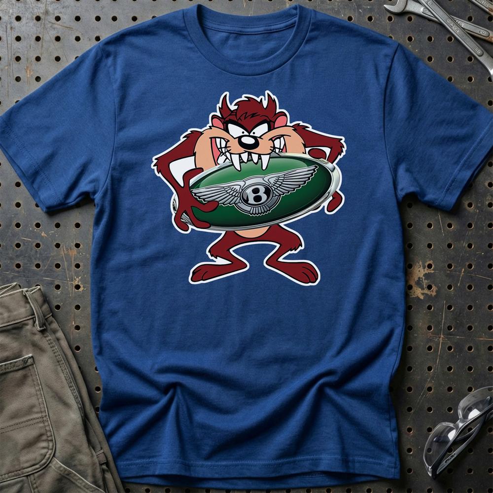 Bentley TAZ T-Shirt-Beklædning-Bentley-Blå Royal-S-Garage Culture Shop- garage - man cave - merchandise
