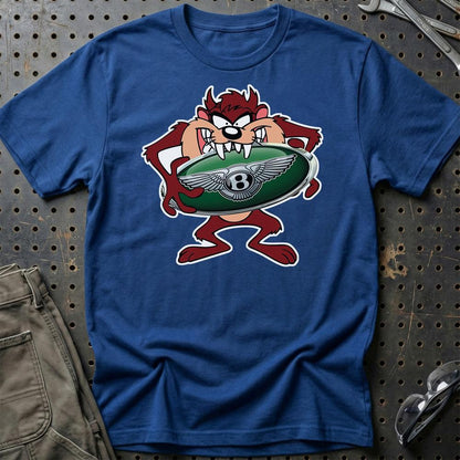 Bentley TAZ Unisex T-Shirt , Bomuld-Beklædning-Bentley-Blå Royal-S-Garage Culture Shop- garage - man cave - merchandise