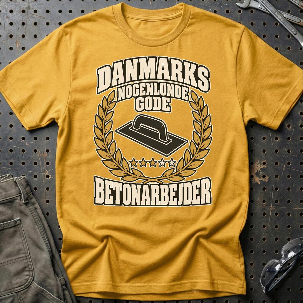 
Produktbillede af Betonarbejder – Danmarks Nogenlunde Gode T-Shirt