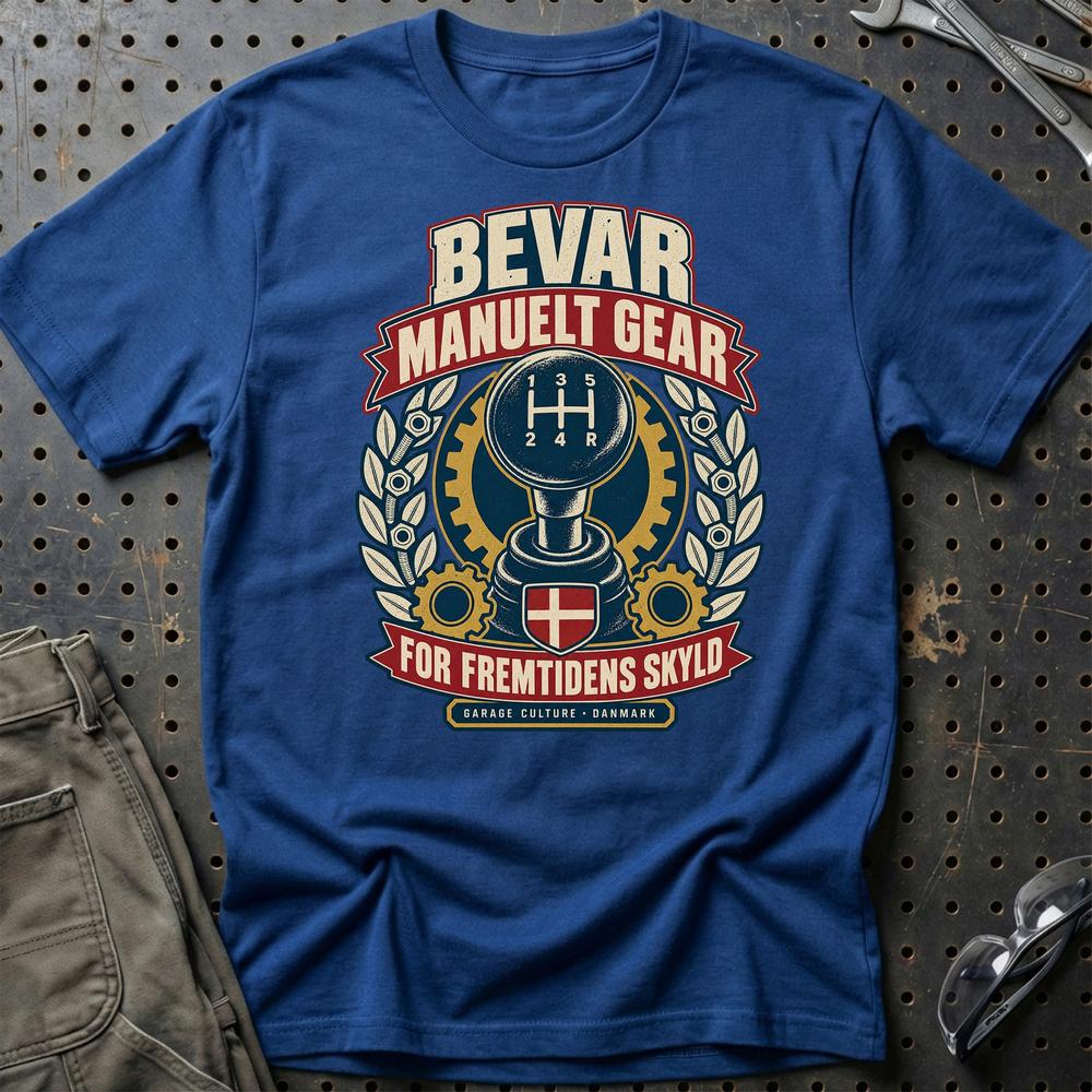 
Produktbillede af Bevar Manuelt Gear T-Shirt