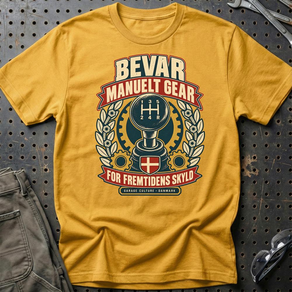 
Produktbillede af Bevar Manuelt Gear T-Shirt