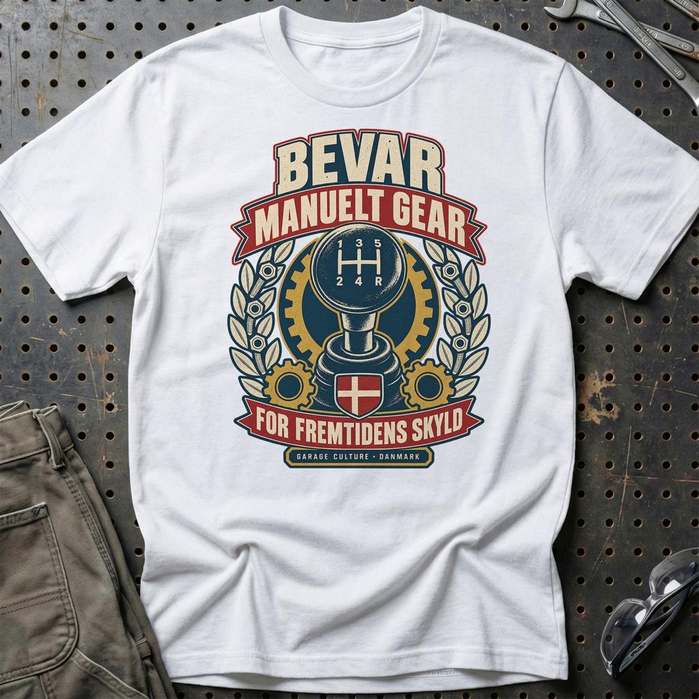 
Produktbillede af Bevar Manuelt Gear T-Shirt