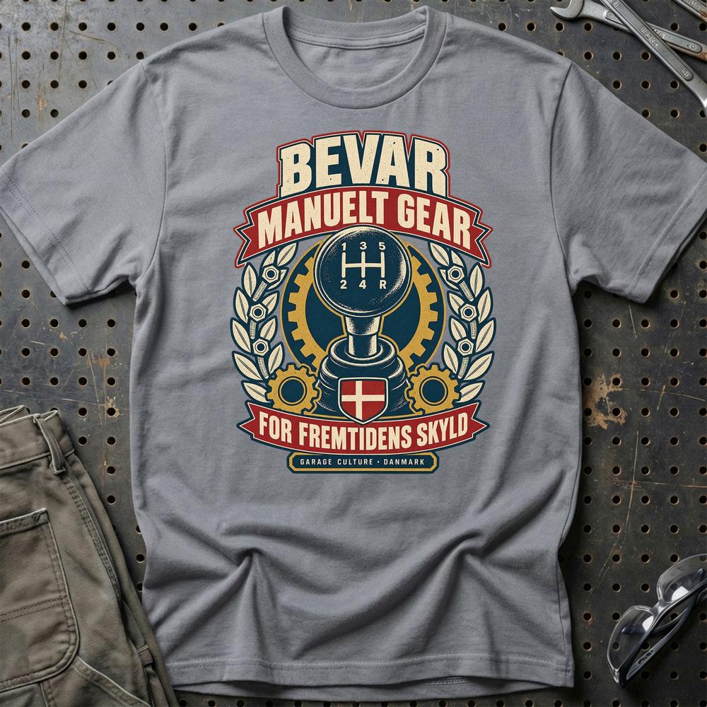
Produktbillede af Bevar Manuelt Gear T-Shirt
