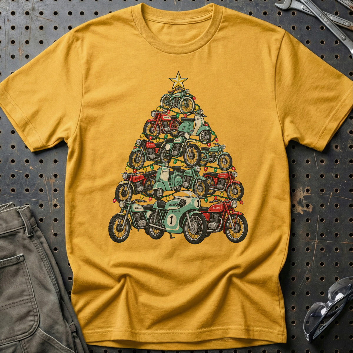 
Produktbillede af Bianchi Juletræ T-Shirt