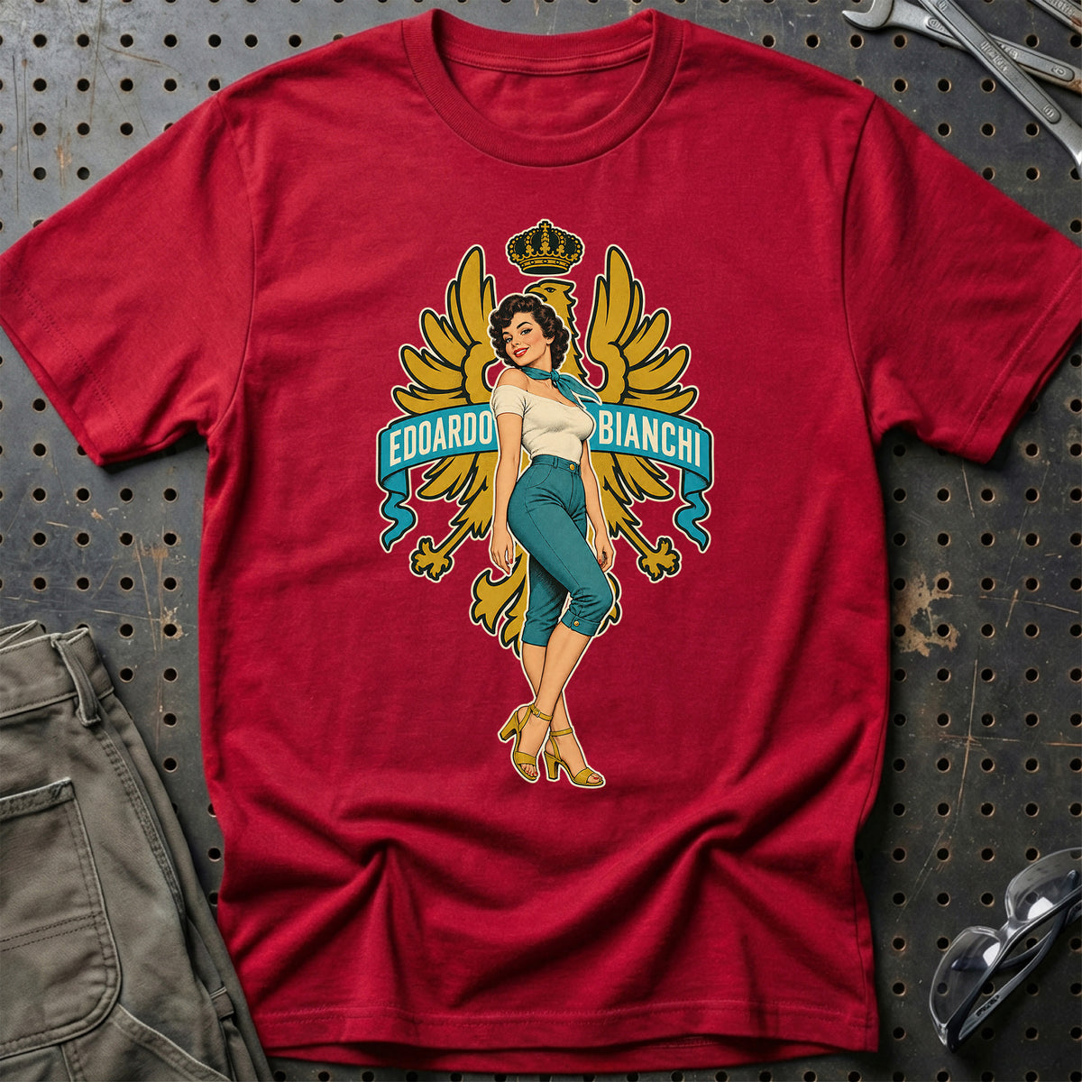 
Produktbillede af Bianchi Retro Pinup T-Shirt