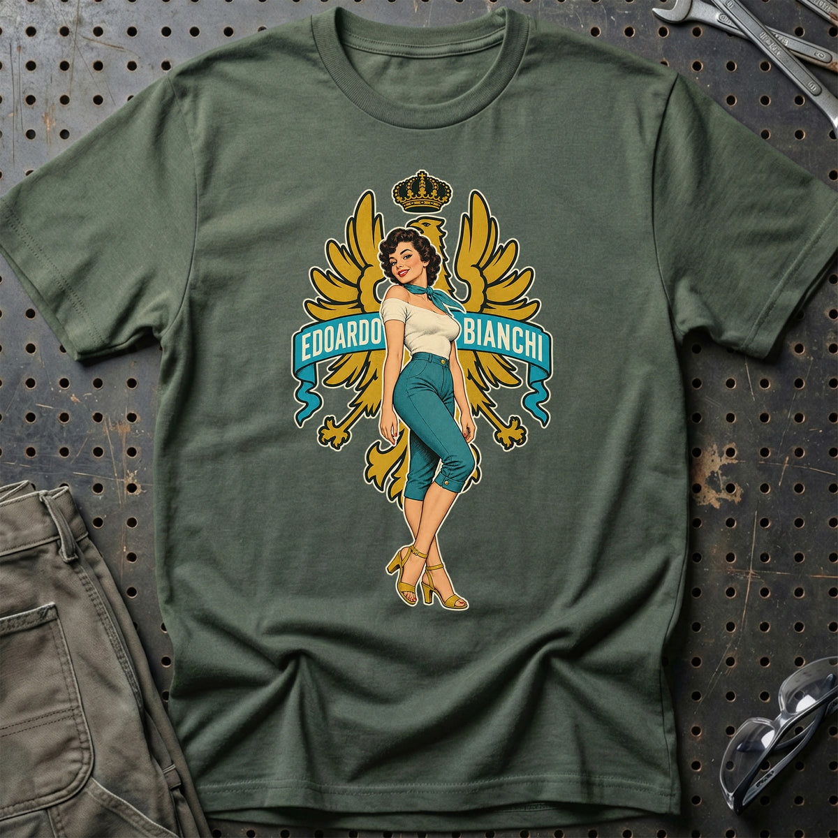 
Produktbillede af Bianchi Retro Pinup T-Shirt