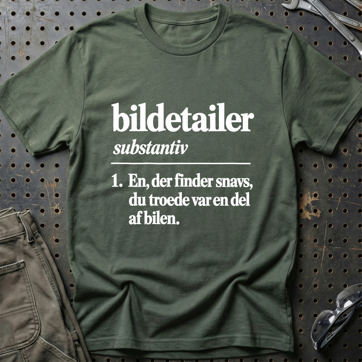 
Bildetailer – Definition T-Shirt – Grøn Militær