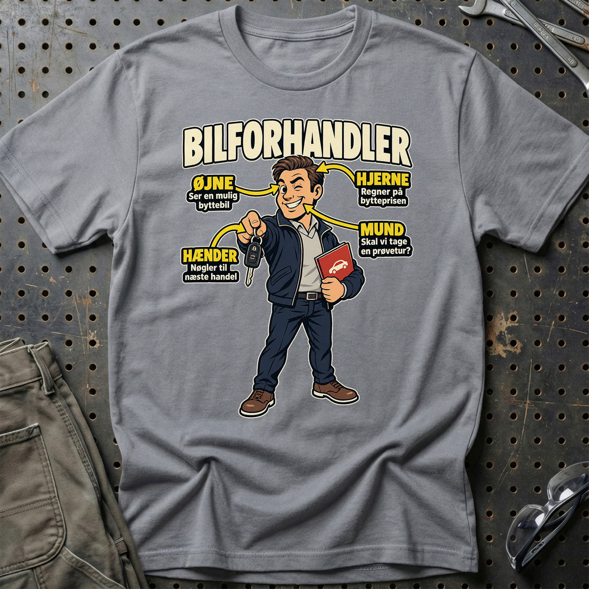 
Produktbillede af Bilforhandler – Anatomi T-Shirt
