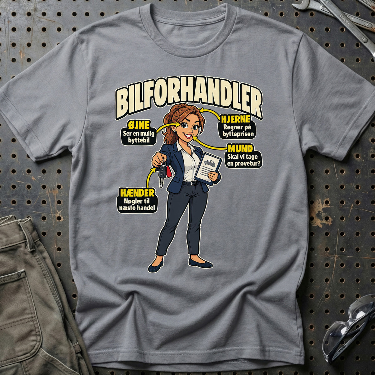
Produktbillede af Bilforhandler – Anatomi T-Shirt