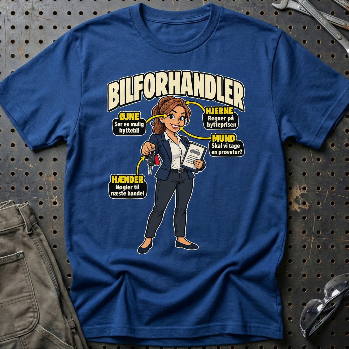 
Produktbillede af Bilforhandler – Anatomi T-Shirt