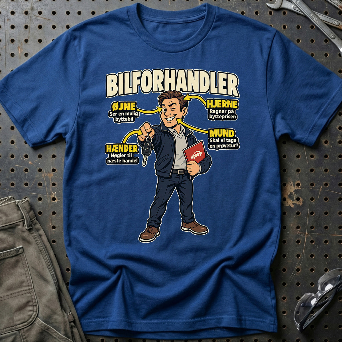 
Produktbillede af Bilforhandler – Anatomi T-Shirt