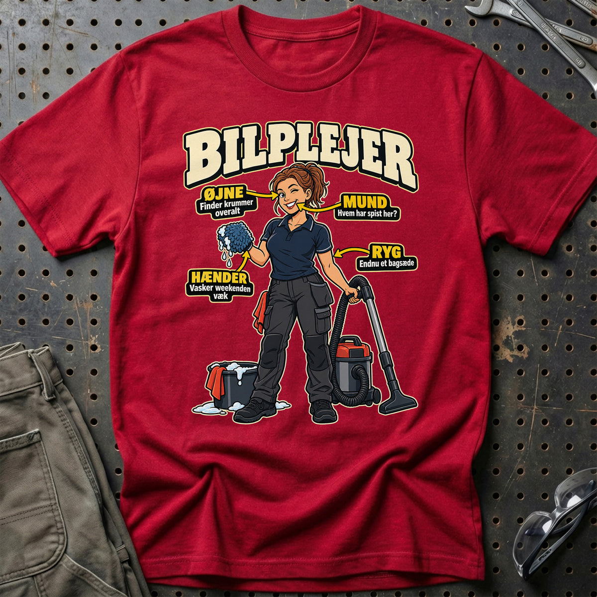 
Produktbillede af Bilplejer – Anatomi T-Shirt