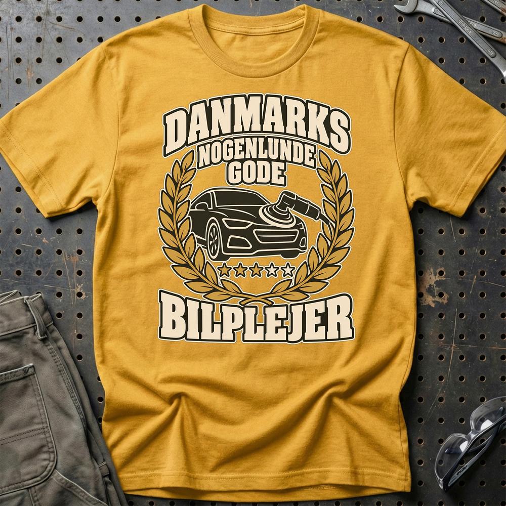 
Produktbillede af Bilplejer – Danmarks Nogenlunde Gode T-Shirt